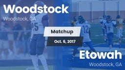 Matchup: Woodstock High vs. Etowah  2017