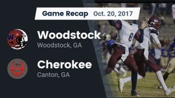 Recap: Woodstock  vs. Cherokee  2017