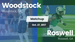 Matchup: Woodstock High vs. Roswell  2017
