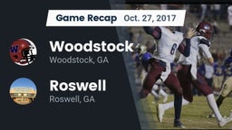 Recap: Woodstock  vs. Roswell  2017
