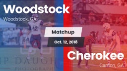 Matchup: Woodstock High vs. Cherokee  2018