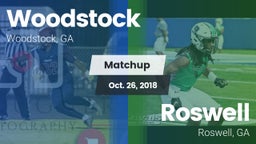 Matchup: Woodstock High vs. Roswell  2018