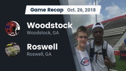 Recap: Woodstock  vs. Roswell  2018