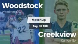 Matchup: Woodstock High vs. Creekview  2019