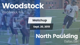 Matchup: Woodstock High vs. North Paulding  2019