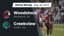 Recap: Woodstock  vs. Creekview  2019