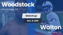 Matchup: Woodstock High vs. Walton  2019