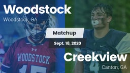 Matchup: Woodstock High vs. Creekview  2020