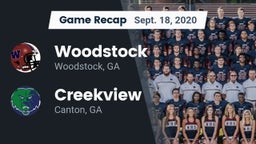 Recap: Woodstock  vs. Creekview  2020