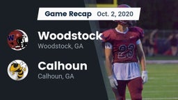 Recap: Woodstock  vs. Calhoun  2020