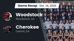 Recap: Woodstock  vs. Cherokee  2020