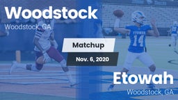 Matchup: Woodstock High vs. Etowah  2020