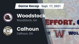 Recap: Woodstock  vs. Calhoun  2021