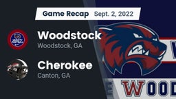 Recap: Woodstock  vs. Cherokee  2022