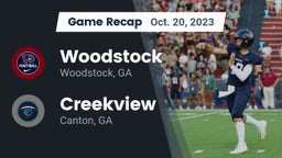 Recap: Woodstock  vs. Creekview  2023