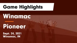 Winamac  vs Pioneer  Game Highlights - Sept. 24, 2021