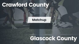 Matchup: Crawford County vs. Glascock County  2016