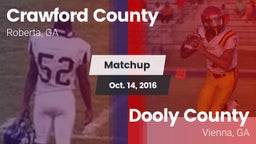 Matchup: Crawford County vs. Dooly County  2016