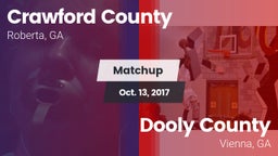 Matchup: Crawford County vs. Dooly County  2017