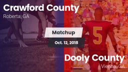 Matchup: Crawford County vs. Dooly County  2018