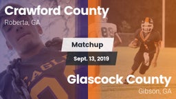 Matchup: Crawford County vs. Glascock County  2019