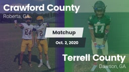 Matchup: Crawford County vs. Terrell County  2020
