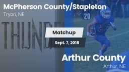 Matchup: McPherson vs. Arthur County  2018