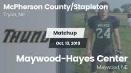 Matchup: McPherson vs. Maywood-Hayes Center 2018