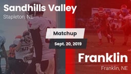 Matchup: Sandhills Valley vs. Franklin  2019