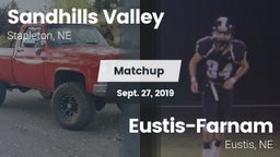 Matchup: Sandhills Valley vs. Eustis-Farnam  2019