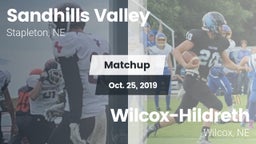 Matchup: Sandhills Valley vs. Wilcox-Hildreth  2019