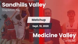 Matchup: Sandhills Valley vs. Medicine Valley  2020