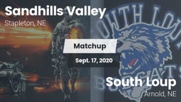 Matchup: Sandhills Valley vs. South Loup  2020