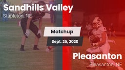 Matchup: Sandhills Valley vs. Pleasanton  2020
