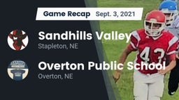 Recap: Sandhills Valley vs. Overton Public School 2021