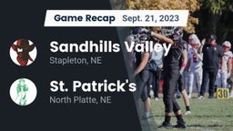 Recap: Sandhills Valley vs. St. Patrick's  2023