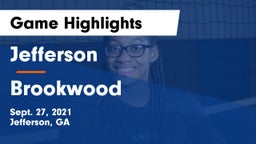 Jefferson  vs Brookwood  Game Highlights - Sept. 27, 2021