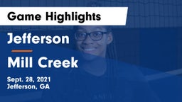 Jefferson  vs Mill Creek  Game Highlights - Sept. 28, 2021