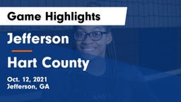 Jefferson  vs Hart County  Game Highlights - Oct. 12, 2021