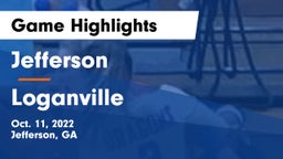 Jefferson  vs Loganville  Game Highlights - Oct. 11, 2022