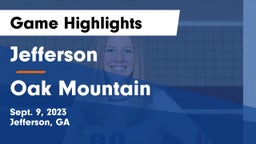 Jefferson  vs Oak Mountain Game Highlights - Sept. 9, 2023