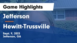 Jefferson  vs Hewitt-Trussville  Game Highlights - Sept. 9, 2023
