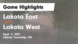 Lakota East  vs Lakota West  Game Highlights - Sept. 9, 2021