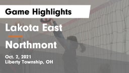 Lakota East  vs Northmont  Game Highlights - Oct. 2, 2021