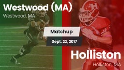 Matchup: Westwood  vs. Holliston  2017