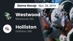 Recap: Westwood  vs. Holliston  2019