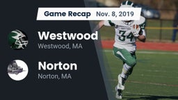 Recap: Westwood  vs. Norton  2019