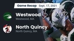Recap: Westwood  vs. North Quincy  2021