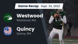 Recap: Westwood  vs. Quincy  2022