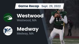 Recap: Westwood  vs. Medway  2022